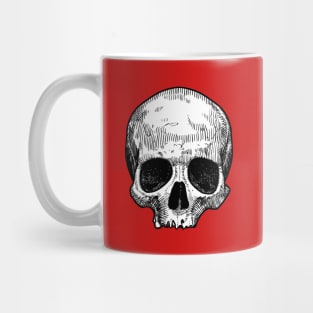 Drawing of a skull Mug